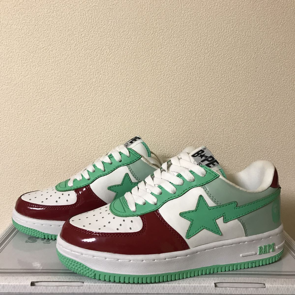 A BATHING APE BAPESTAコンビ 各店舗限定 仙台限定カラー 23.5cm