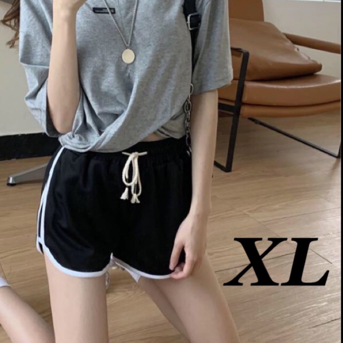 Paypayフリマ ショート パンツ レディース ワンマイル ウェア ルームウェア スポーツウェア 短パン Xl ブラック フィットネスパンツ ヨガ Paypayフリマ ショート パンツ レディース ワンマイル ウェア ルームウェア スポーツウェア 短パン Xl ブラック フィットネスパンツ ヨガ