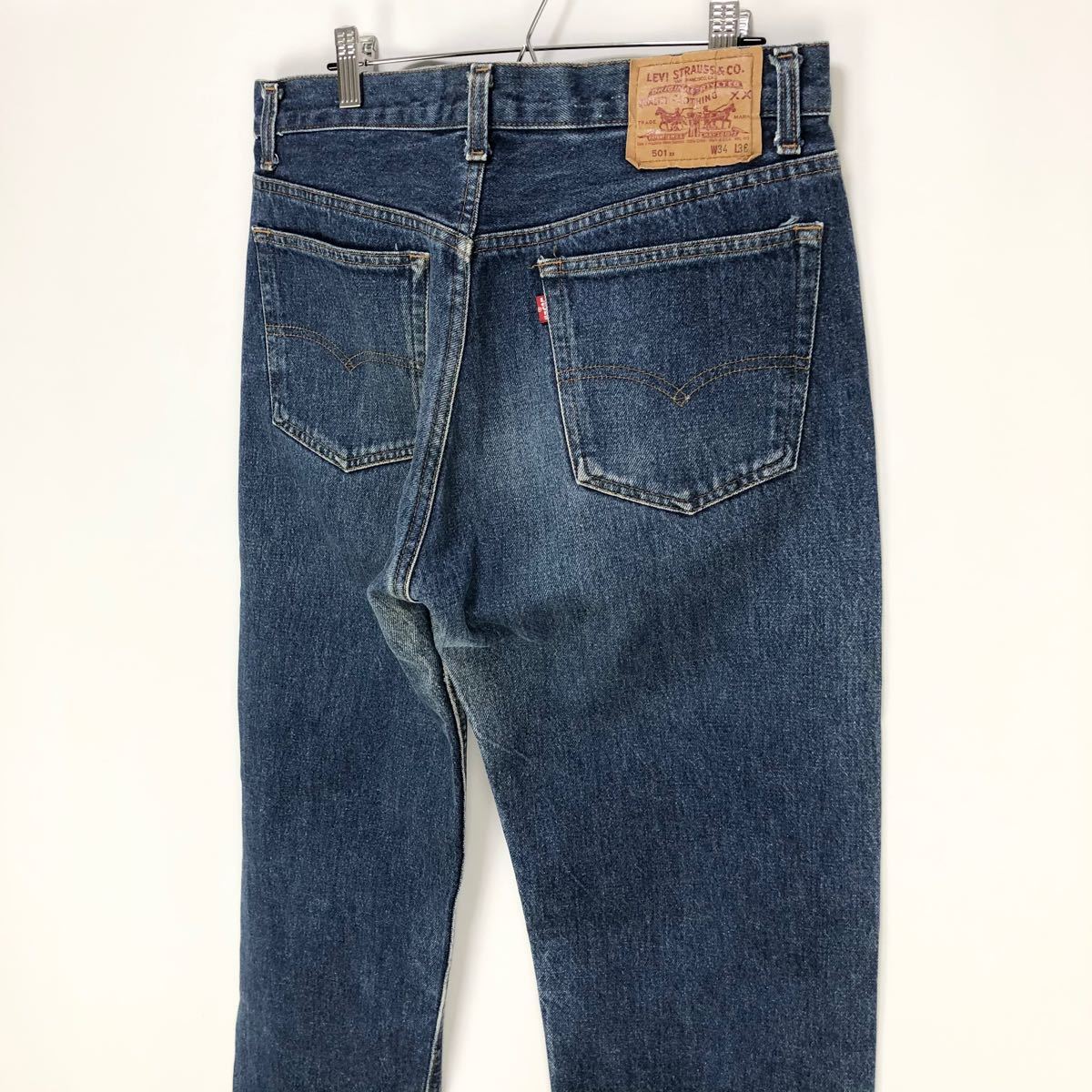 リーバイス☆501 USA製 ボタンフライ w34 デニムパンツジーンズジーパン Levi''s