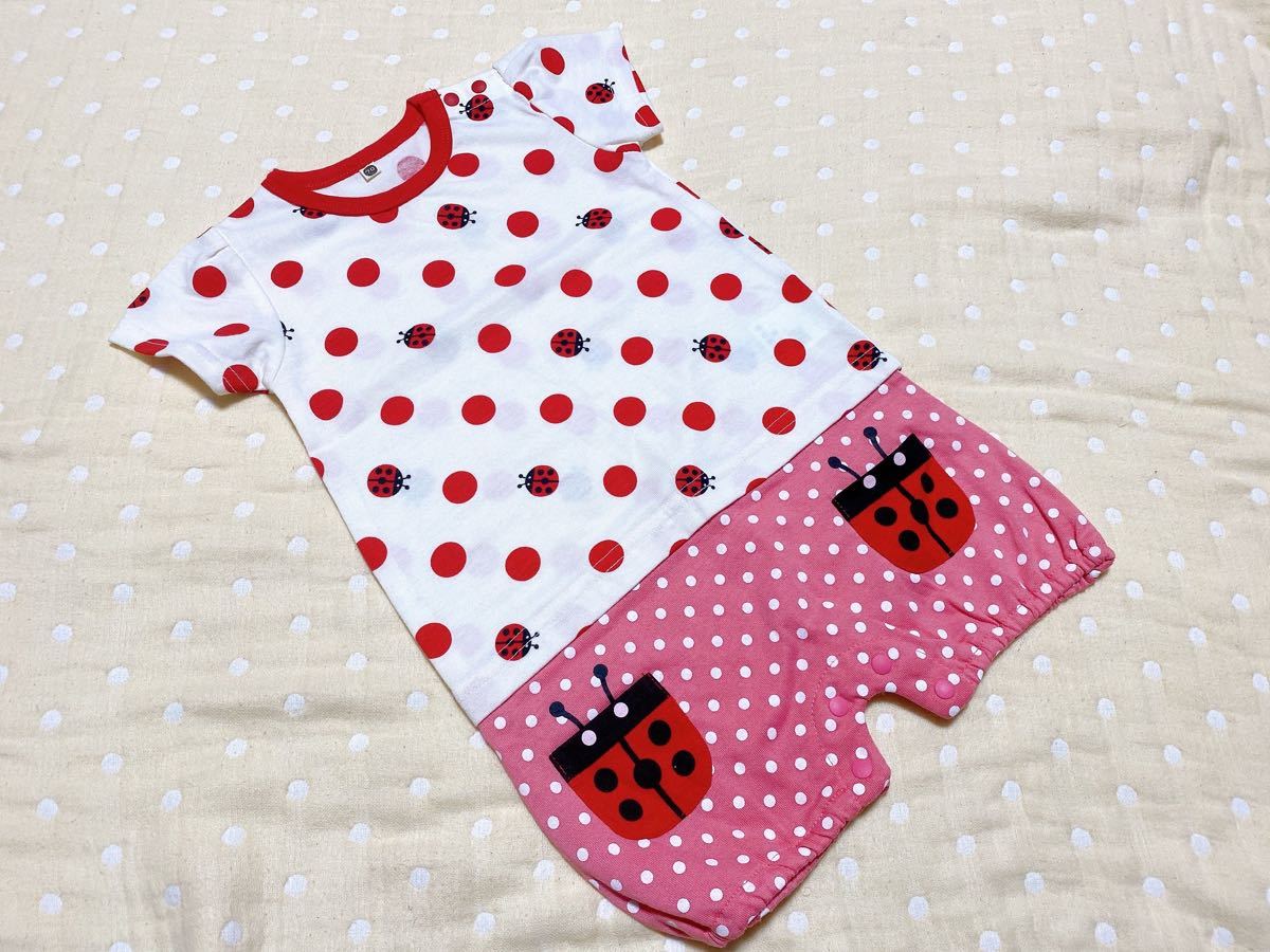 Paypayフリマ てんとう虫 ロンパース 子供服 ベビー服 70 Paypayフリマ てんとう虫 ロンパース 子供服 ベビー服 70