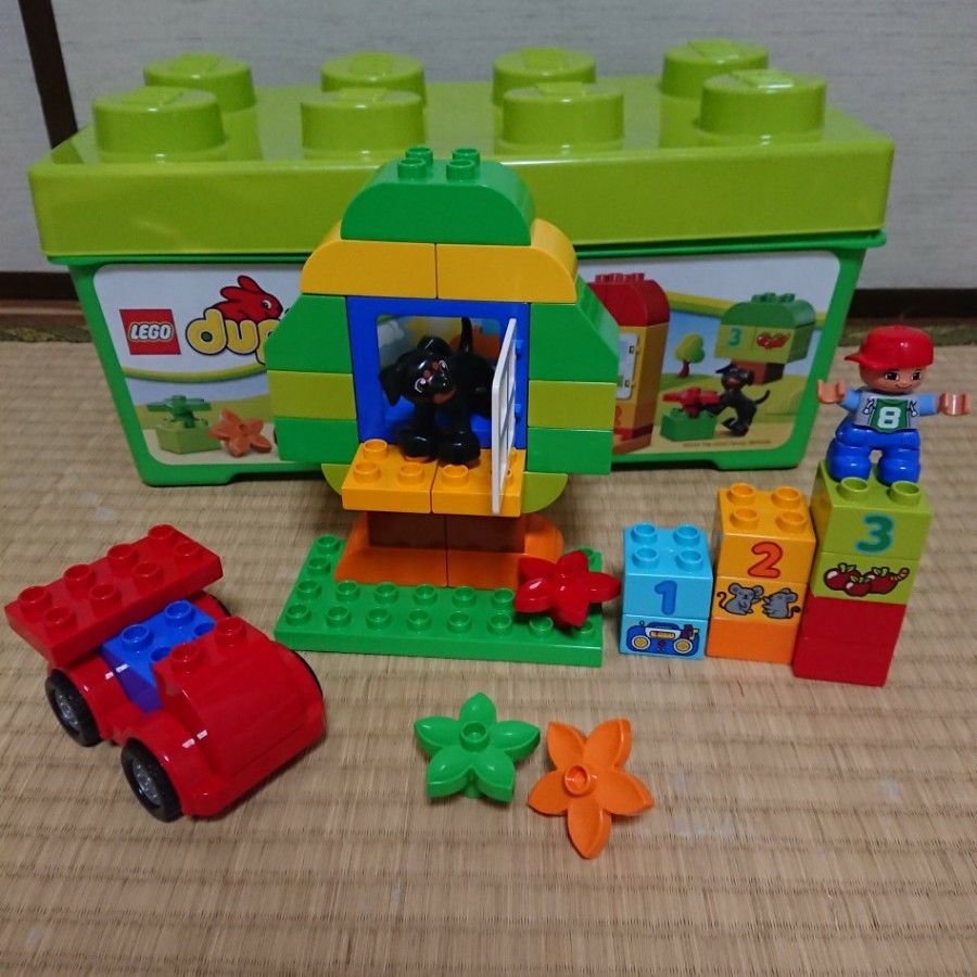 ☆パーツ揃ってます☆レゴデュプロ みどりのコンテナデラックス 10572 LEGO duplo