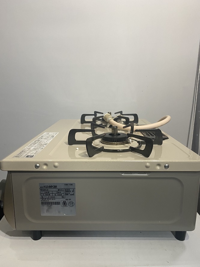 Rinnai リンナイ ガスコンロ ガステーブル KG34NPCBR 2018年製 都市
