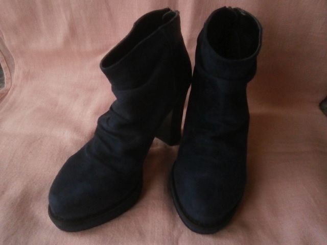 ...　 короткий   ботинки  　M　 синий 　 сделано в Японии 　 состояние хорошее  ...