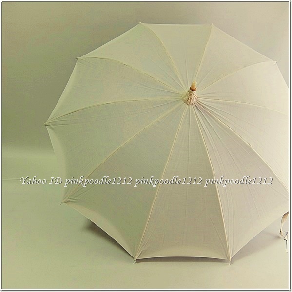 *[ высококлассный ] сделано в Японии 10шт.@.UV обработка зонт зонт от солнца не использовался смешанный ассортимент магазин .* слоновая кость темно-синий * 2 -слойный обивка под старину *