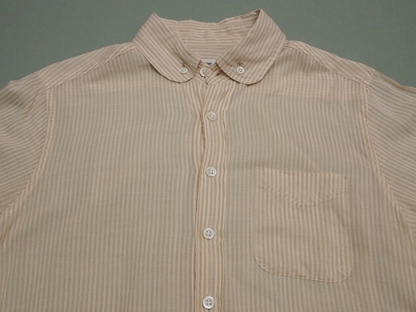  free shipping Scye circle collar shirt *38^ rhinoceros / lady's /21*3*2-5