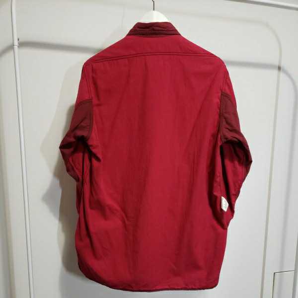 Mountain Research マウンテンリサーチ　WAR FIELD WEAR RESEARCH red　Mサイズ　ユーティリティ　長袖シャツ　UTILITY SHIRT_画像7