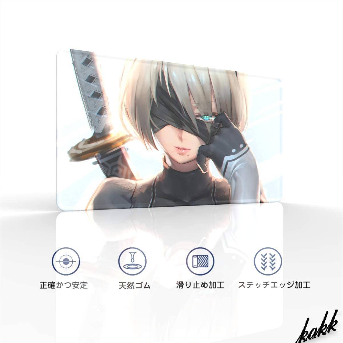 Paypayフリマ Nier Automata 大型マウスパッド キーボードパッド プレイマット ニーアオートマタ ゲーム アニメ グッズ