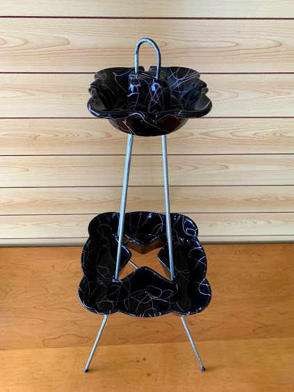 50\'s atomic ashtray planter * Star Burst rockabilly two face Panther flamingo poodle ornament ornament eames Eames 
