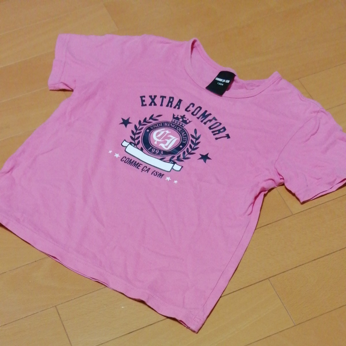 Paypayフリマ コムサイズム 半袖tシャツ カットソー 女の子 ピンク色 Paypayフリマ コムサイズム 半袖tシャツ カットソー 女の子 ピンク色