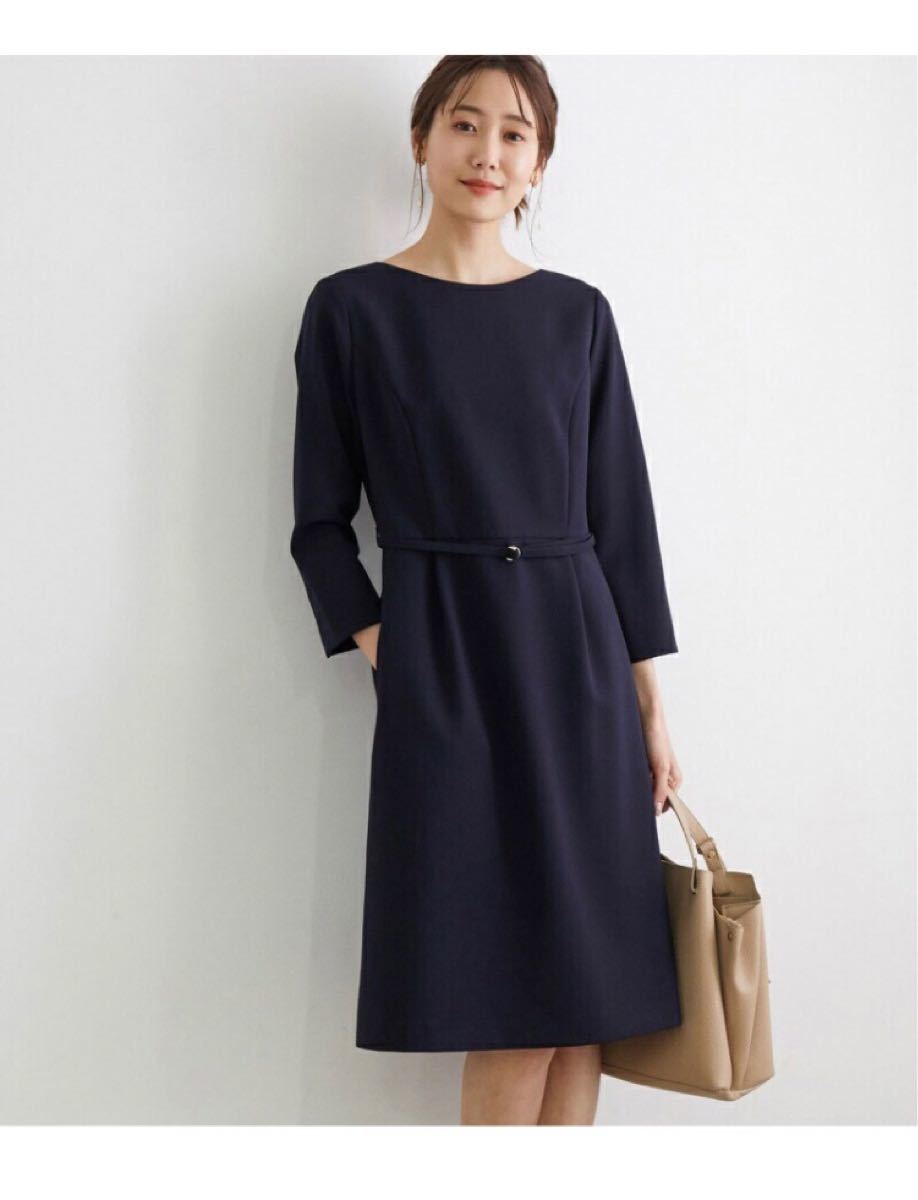 Paypayフリマ Rope Picnic ストレッチ9分袖ワンピース ロペピクニック Paypayフリマ Rope Picnic ストレッチ9分袖ワンピース ロペピクニック