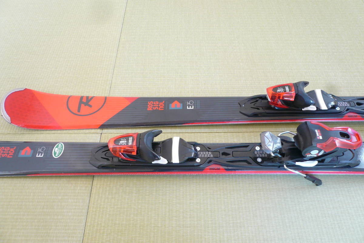 Yahoo!オークション - ロシニョール(ROSSIGNOL)スキー 板E75 Yahoo!オークション - ロシニョール(ROSSIGNOL)スキー 板E75
