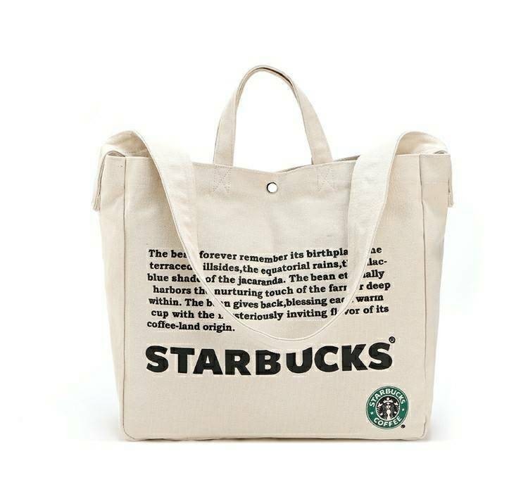 トートバッグ スターバックス キャンバストートバッグ トート 2way ショルダー 手提げ レディース STARBUCKS 帆布