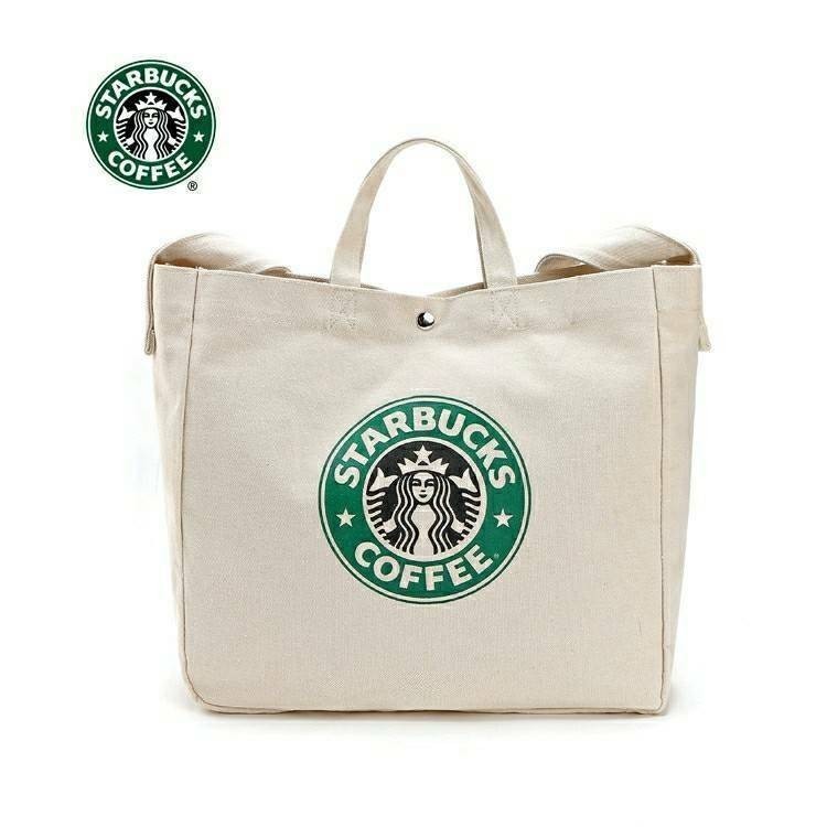 トートバッグ スターバックス キャンバストートバッグ トート 2way ショルダー 手提げ レディース STARBUCKS 帆布