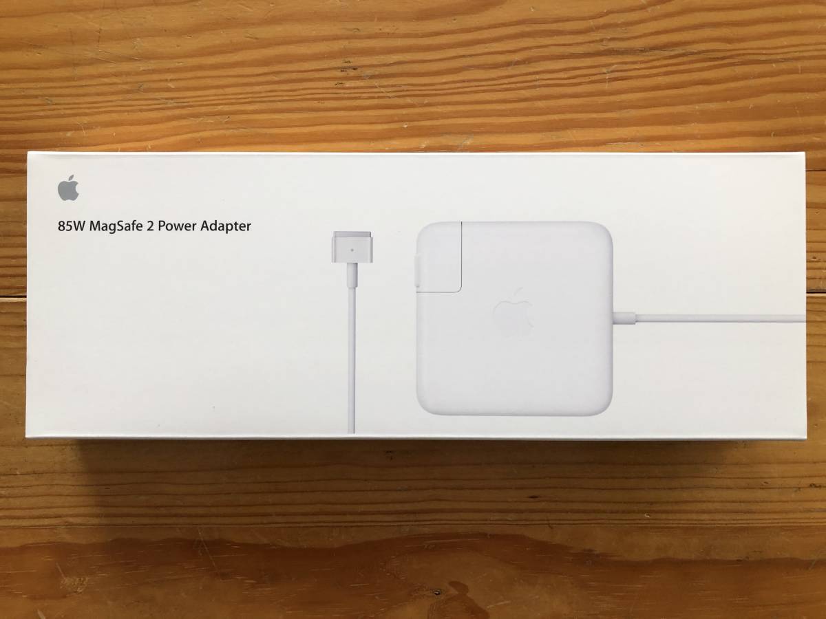 [新品] Apple 85W MagSafe 2電源アダプタ MacBook Pro Retinaディスプレイモデル用 MD506J/A_画像1