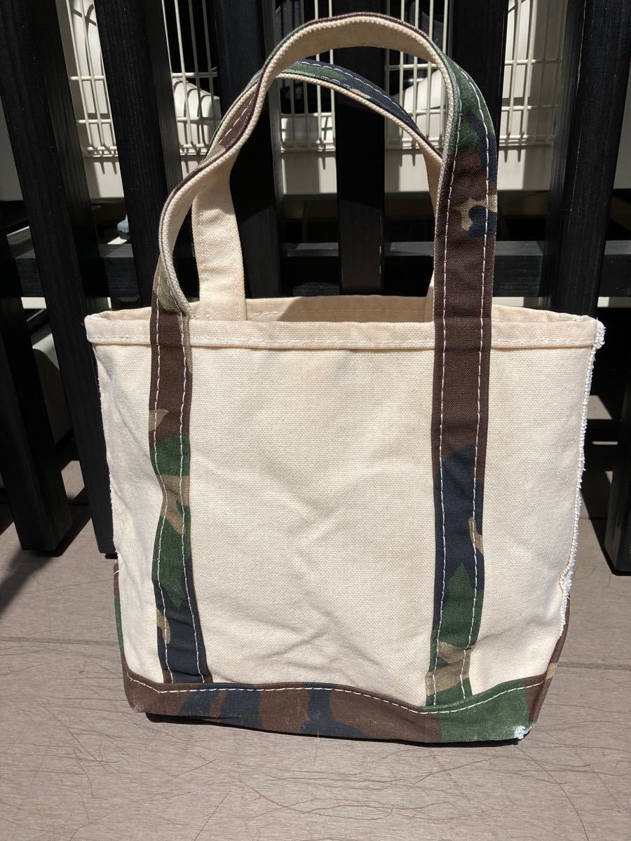 LLBean トートバッグ エルエルビーン　カモフラ