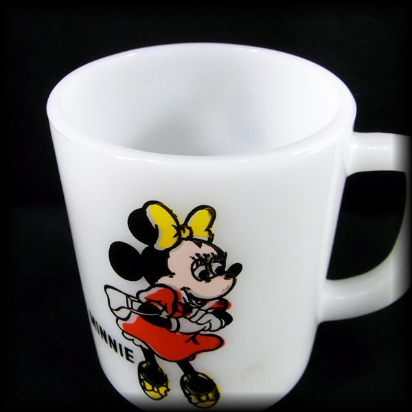 VINTAGE 1980'S Fire King Mug Pepsi Collector Series MINNIE ファイヤーキングマグカップ ミニー No 22_画像8