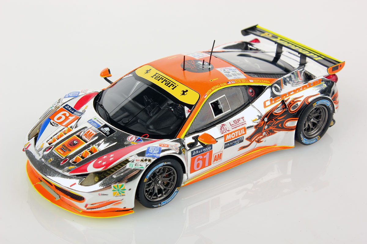 ■ルックスマート 1/43 2016 フェラーリ458 イタリア #61 ルマン24h_画像1