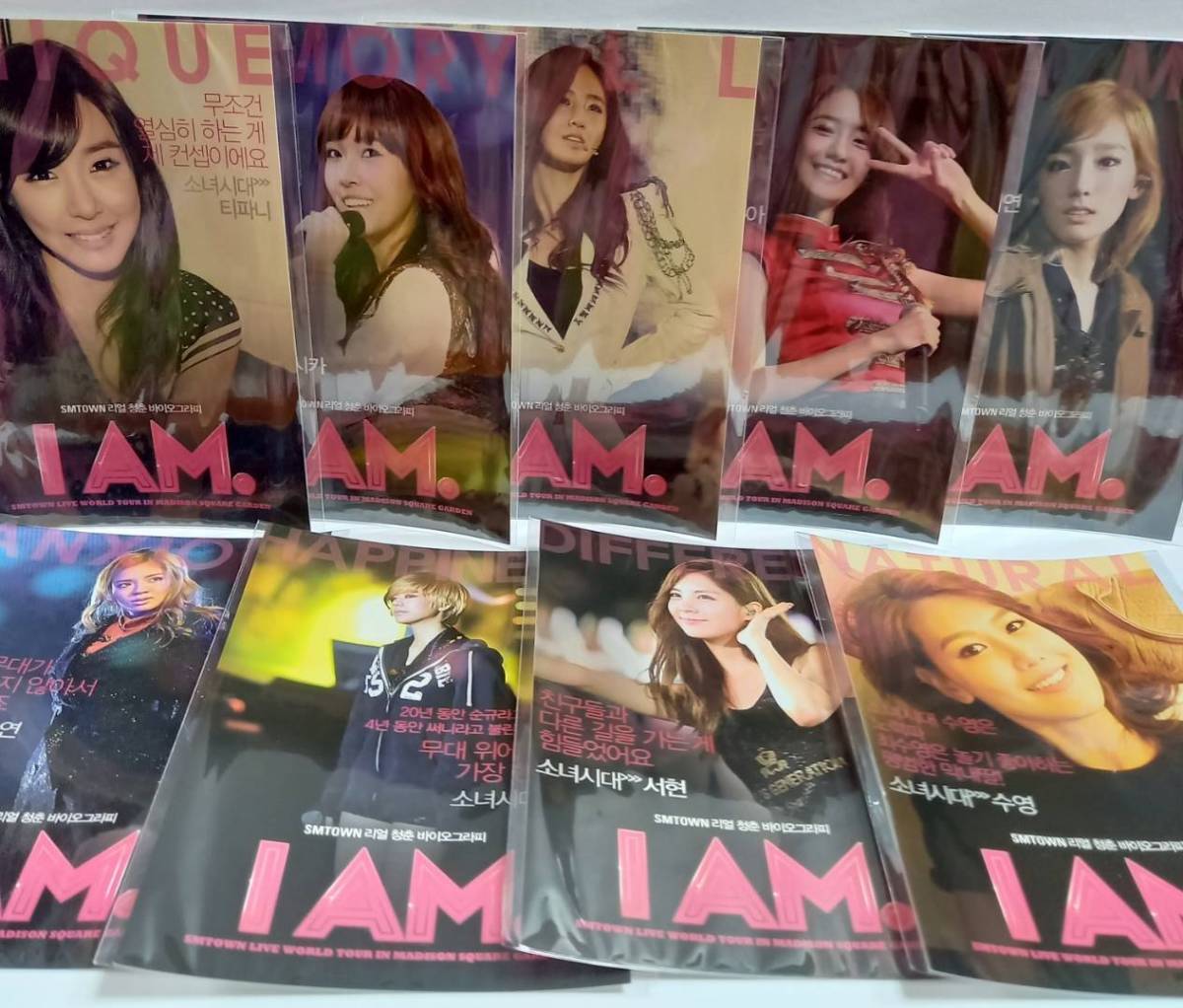 Yahoo!オークション - 即決【公式】I AM. ポスカ 少女時代 9枚 Yahoo!オークション - 即決【公式】I AM. ポスカ 少女時代 9枚