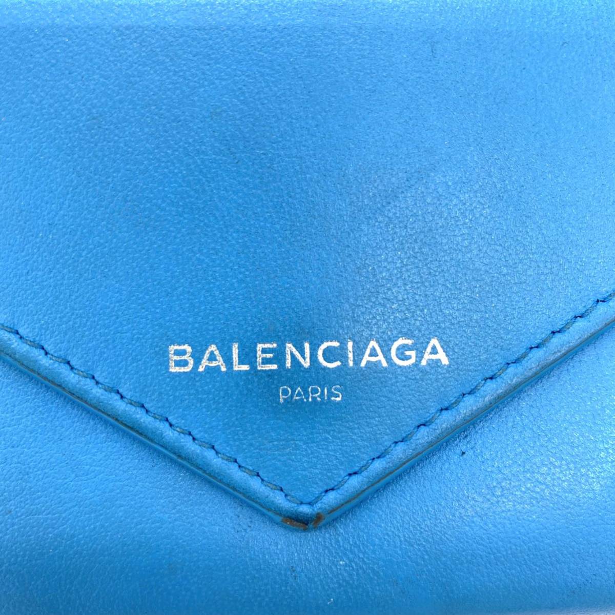 大特価!!】BALENCIAGA バレンシアガ ペーパー 長財布 二つ折り財布