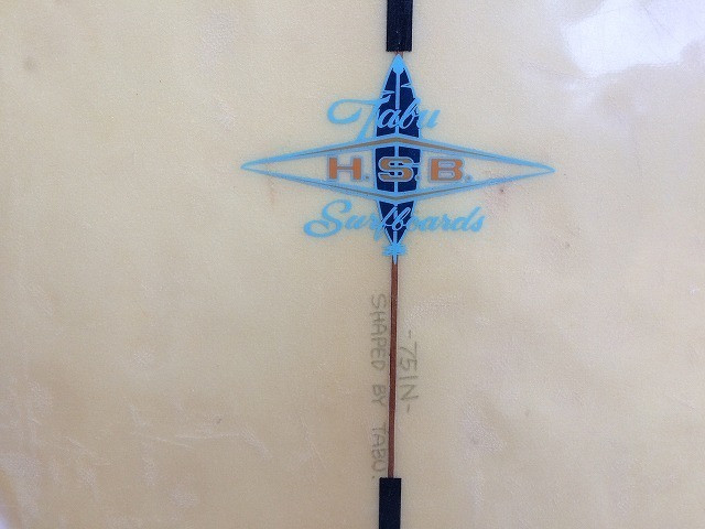 TABU SURFBOARDS H.S.B サーフボード 茅ヶ崎TABUさん作 2m50弱 TABU SURFBOARDS H.S.B サーフボード 茅ヶ崎TABUさん作 2m50弱