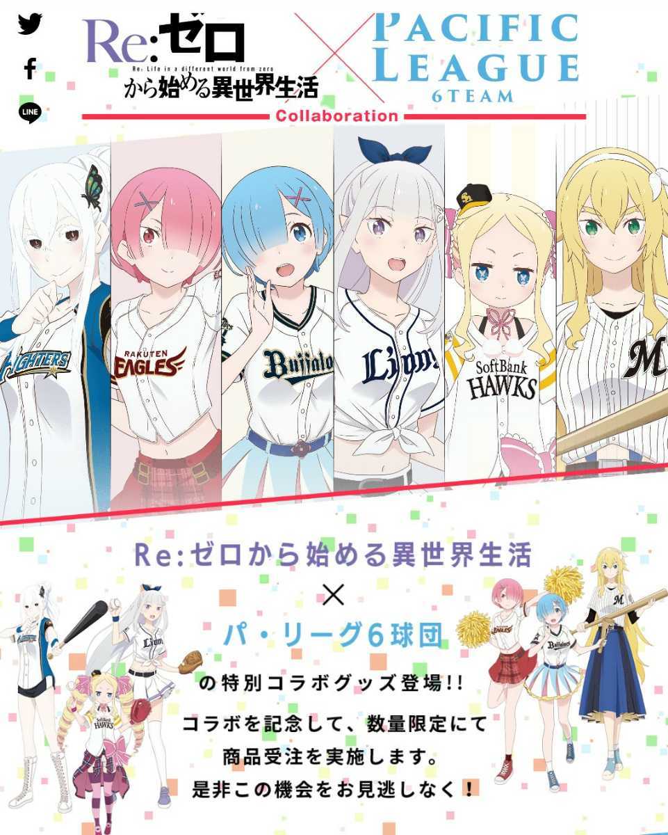 Paypayフリマ Re ゼロから始める異世界生活 パ リーグ 6球団コラボ タペストリー 全6種セット 新品 未開封 公式 リゼロ リゼロス レムタペストリー Paypayフリマ Re ゼロから始める異世界生活 パ リーグ 6球団コラボ タペストリー 全6種セット 新品 未開封 公式 リゼロ リゼロス レムタペストリー