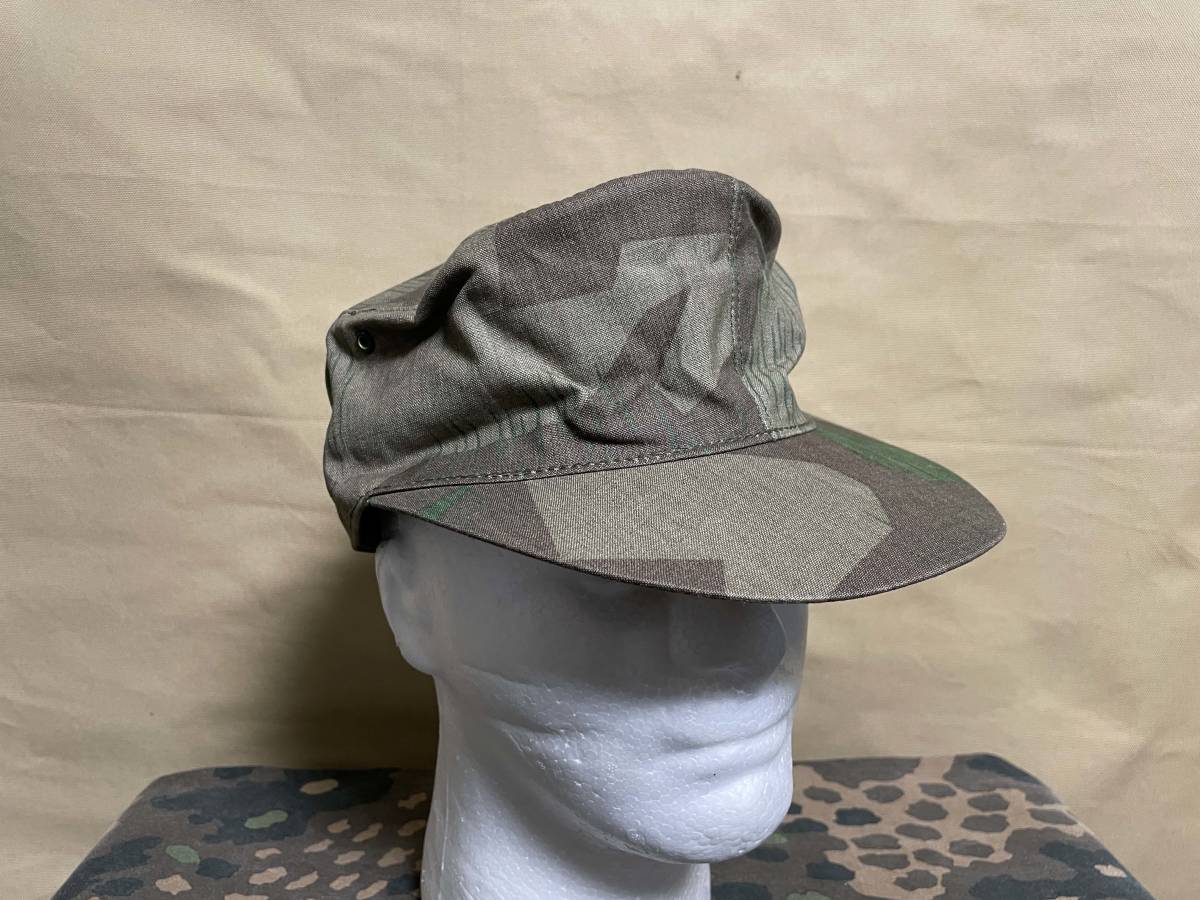 ドイツ軍　ドイツ陸軍　第二次世界大戦　スプリンターパターン　戦闘帽　レプリカ　中古品　良い仕上がり　複数出品　迷彩_画像1