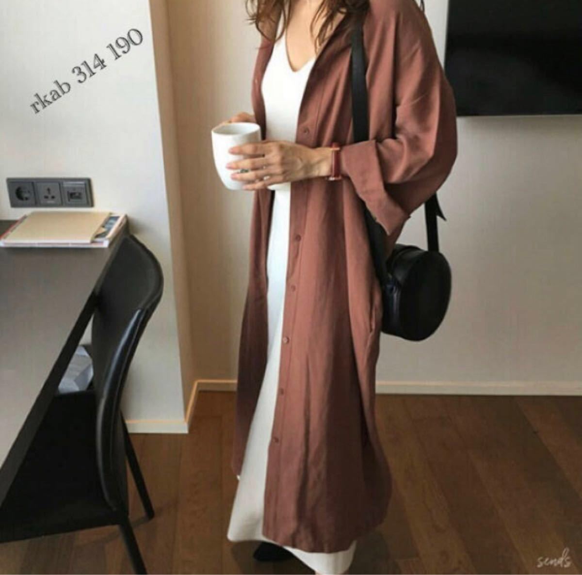 Paypayフリマ レディース ロング シャツワンピース 2way フロントボタン マキシ丈 羽織 ロングワンピース ロングカーディガン Paypayフリマ レディース ロング シャツワンピース 2way フロントボタン マキシ丈 羽織 ロングワンピース ロングカーディガン