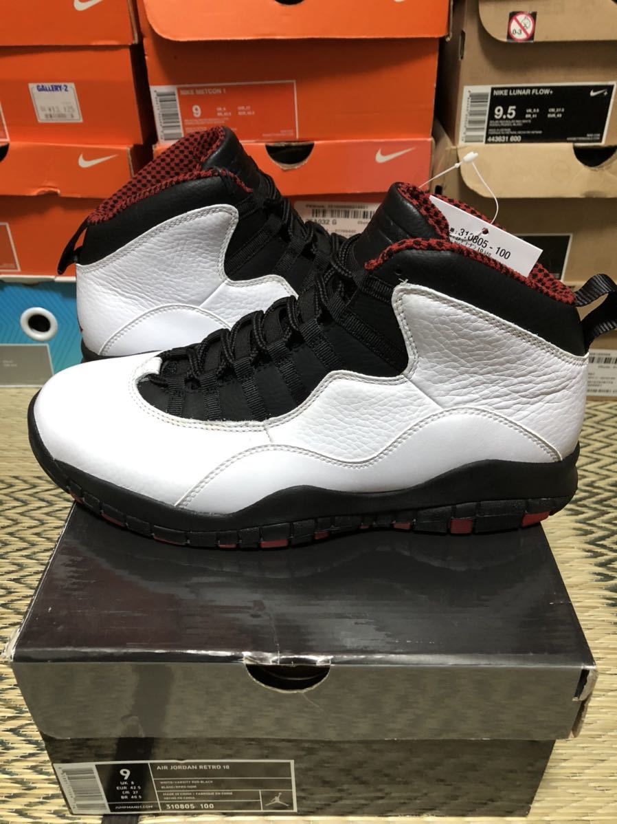 Nike Air Jordan10 Retro（ジョーダン）Chicago us9（27cm）新品_画像2