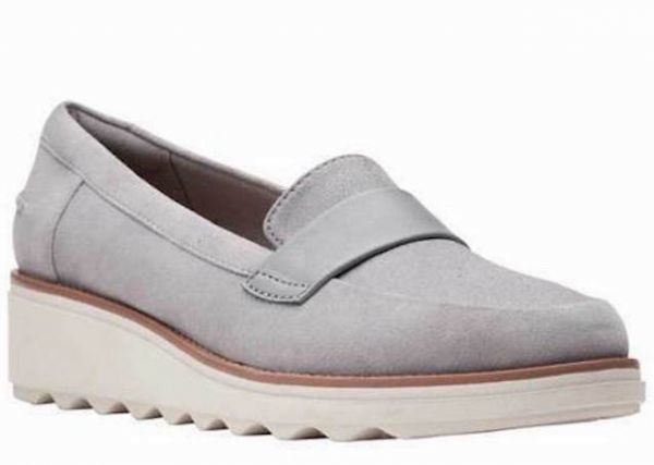 驚きの価格 送料無料 Clarks ST84 スニーカー フォーマル レザー フラット 厚底 スエード ヌバック グレー パンプス ローファー ウエッジ 25cm ブラック系 驚きの価格 送料無料 Clarks ST84 スニーカー フォーマル レザー フラット 厚底 スエード ヌバック グレー パンプス ローファー ウエッジ 25cm ブラック系