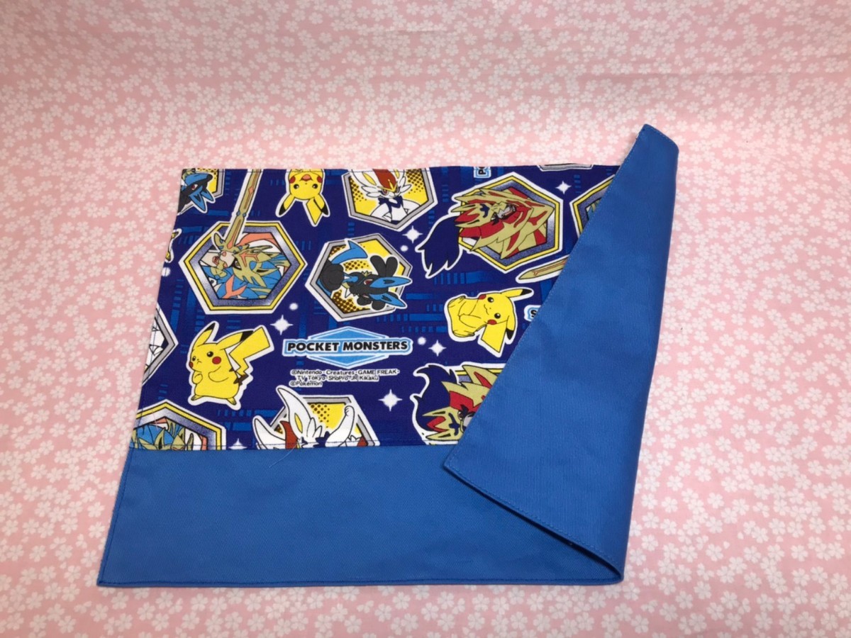 Paypayフリマ ポケモン 給食袋 ランチマット2点セット ハンドメイド Paypayフリマ ポケモン 給食袋 ランチマット2点セット ハンドメイド