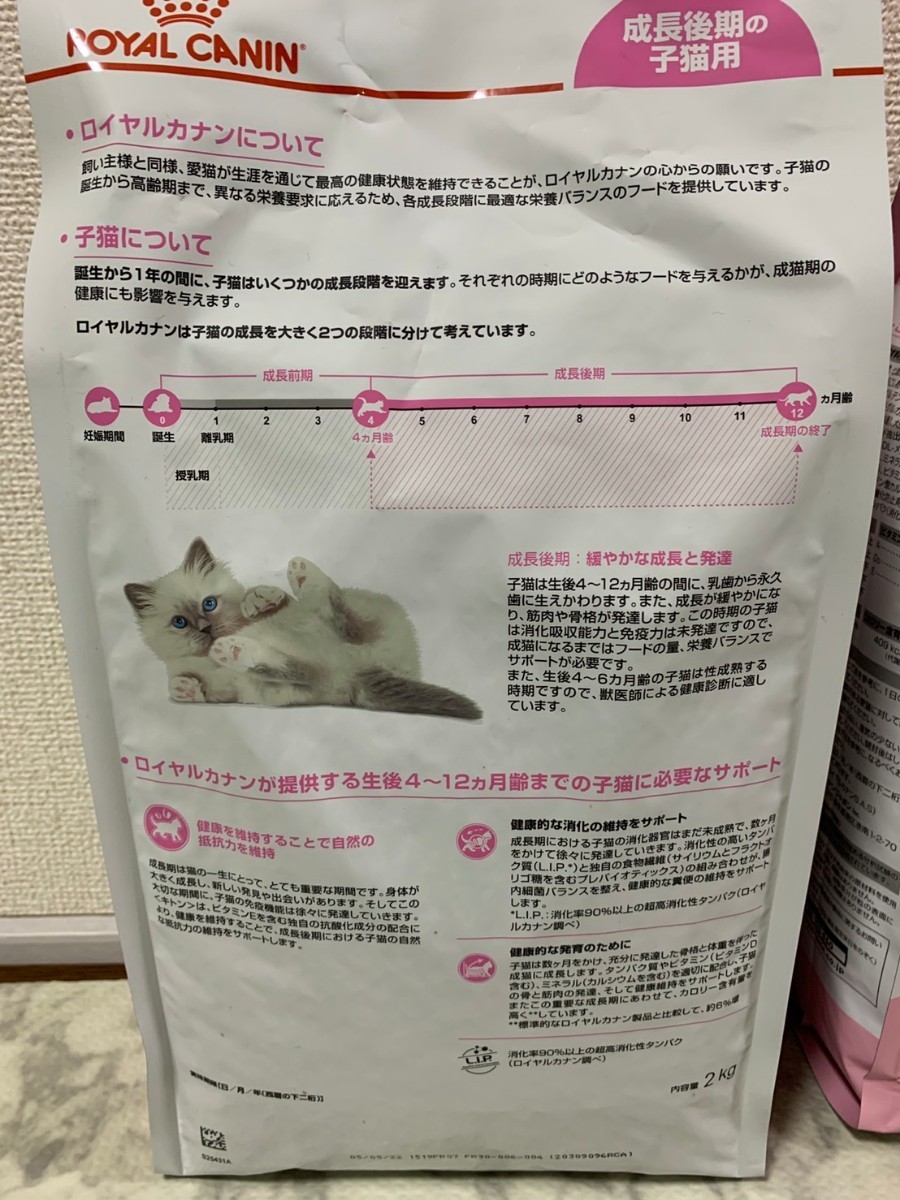 ロイヤルカナン FHN キトン (成長後期子猫用)2kgx2個|Yahoo ロイヤルカナン FHN キトン (成長後期子猫用)2kgx2個|Yahoo