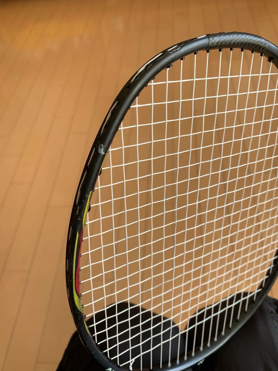 ヨネックス YONEX ナノフレア 800 4U5G マッド ブラック 修理 ヨネックス YONEX ナノフレア 800 4U5G マッド ブラック 修理