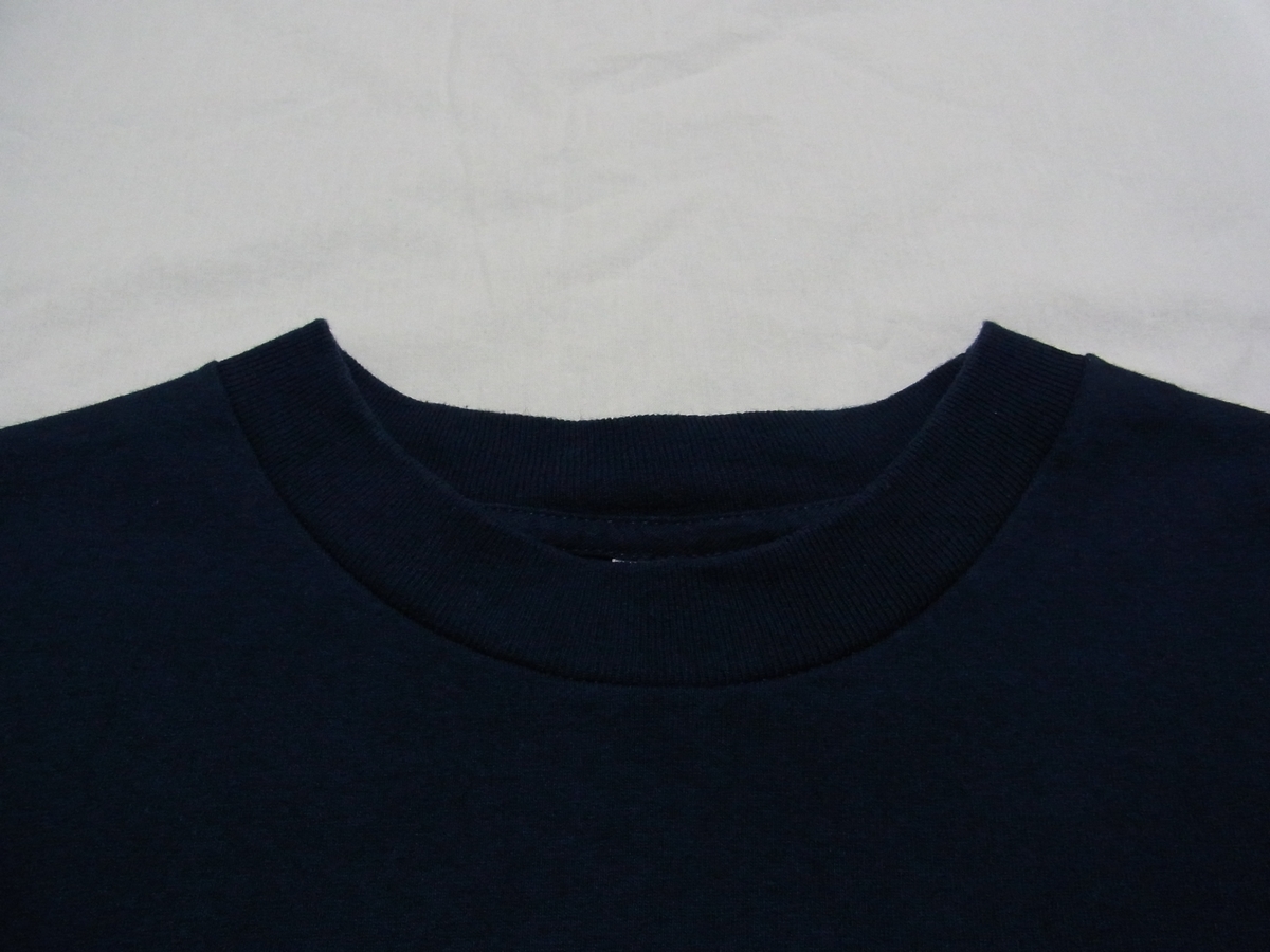 美品 90s USA製 ビンテージ PLASTIK プラスティック Tシャツ sizeM ネイビー 古着 HOOK-UPS フックアップス  ジェルミクライン OLD SK8