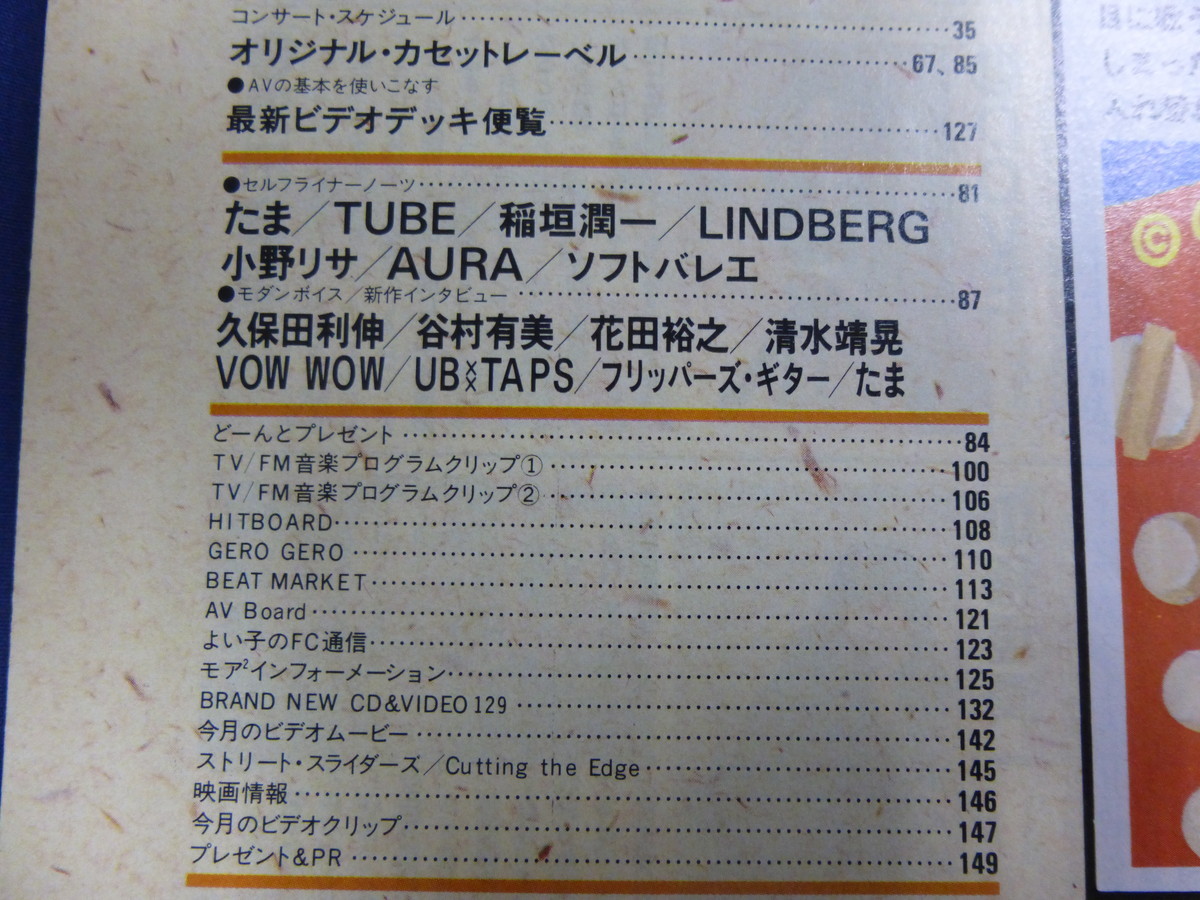 0 What\'s IN?wa twin 1990 год 6 месяц номер Tama Flipper's Guitar Koizumi Kyoko Sano Motoharu TM NETWORK UNICORNplipli Himuro Kyosuke soft балет 