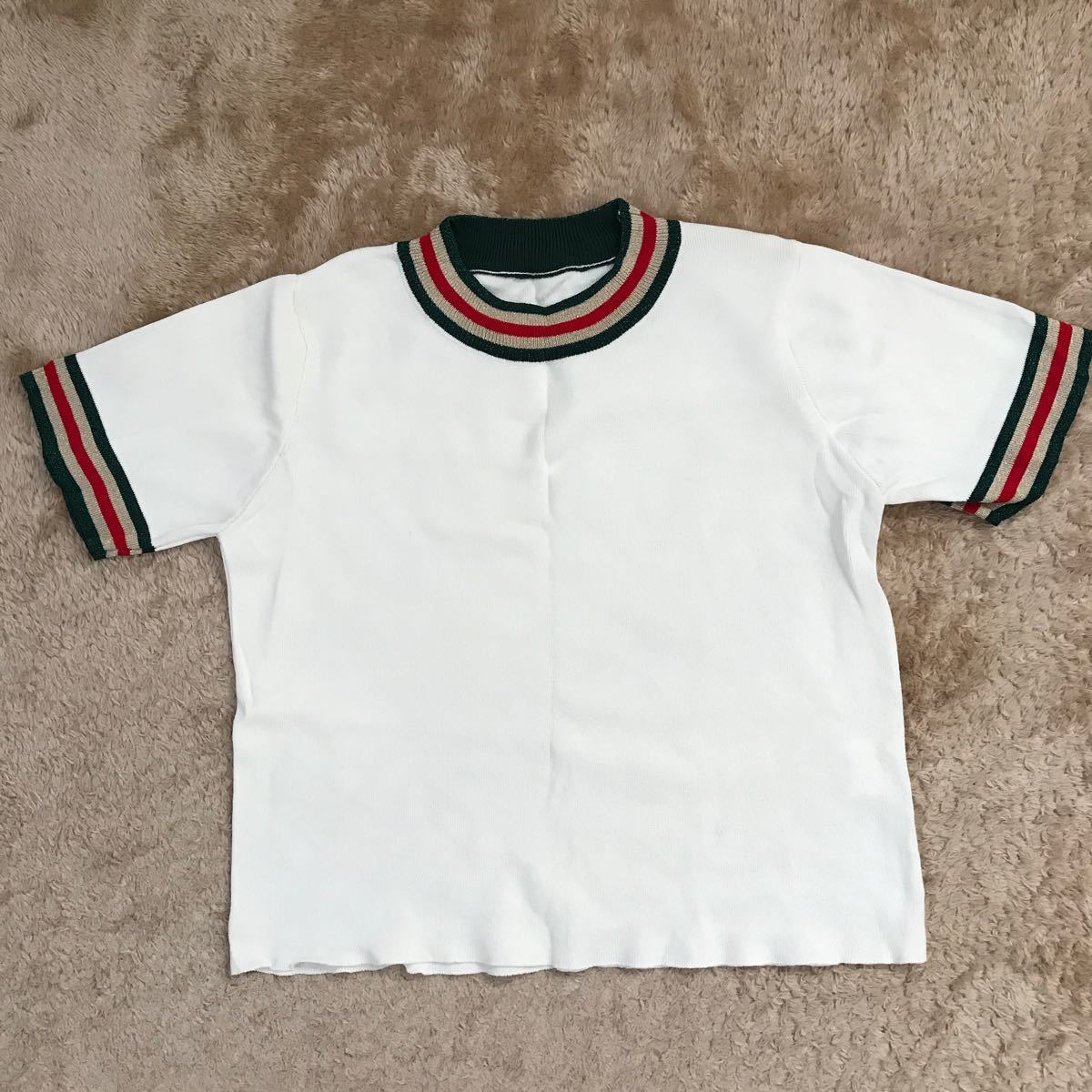 Paypayフリマ Gucci風 半袖tシャツ Paypayフリマ Gucci風 半袖tシャツ