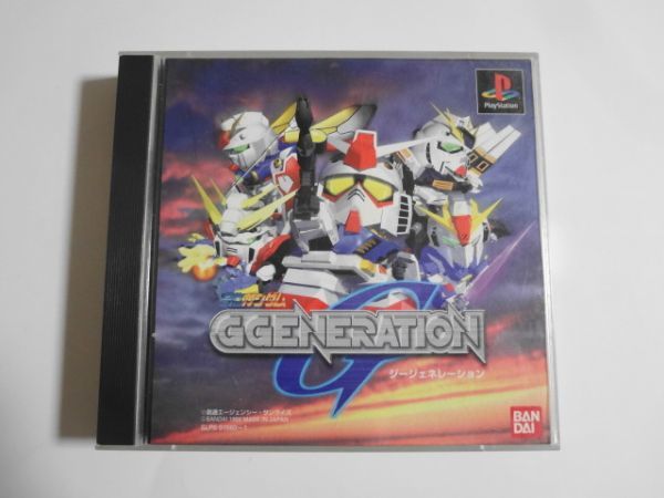 送料無料 即決 ケース割れあり ソニー sony プレイステーション PS 1 プレステ SDガンダム G ジー ジェネレーション レトロ ゲーム b631