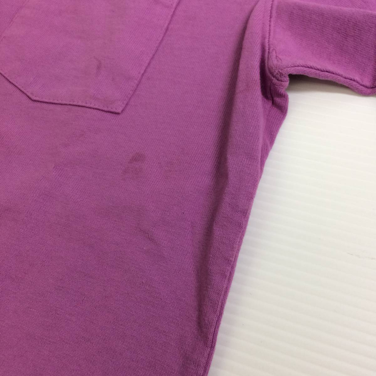 SPECIAL EDITION by CAMBER ポケットTシャツ Mサイズ 紫_画像4