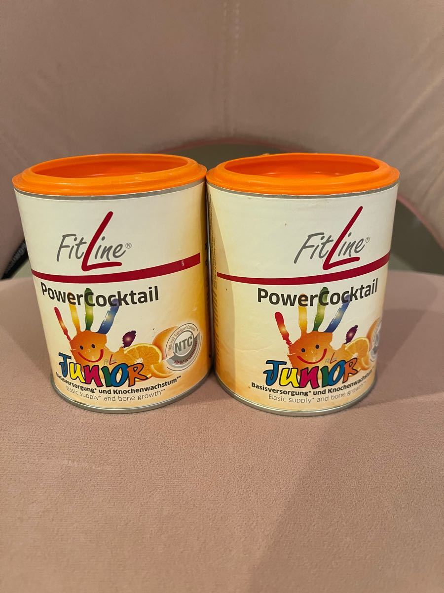 パワーカクテル　ジュニア　2缶★フィットライン Fitline (ドイツ酵素)
