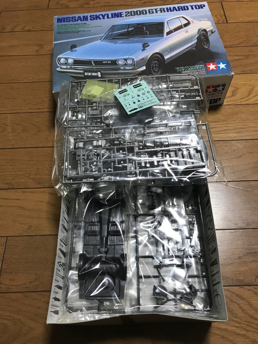 1/24 プラモデル ハコスカ 4点セット スカイライン GTR タミヤ 1/24 プラモデル ハコスカ 4点セット スカイライン GTR タミヤ