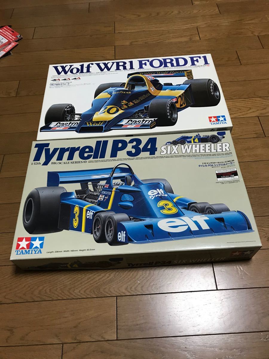 タミヤ　1/12 タイレルp34  エッチング付き　ウルフ　WR1  TAMIYA グランプリコレクション  フォード