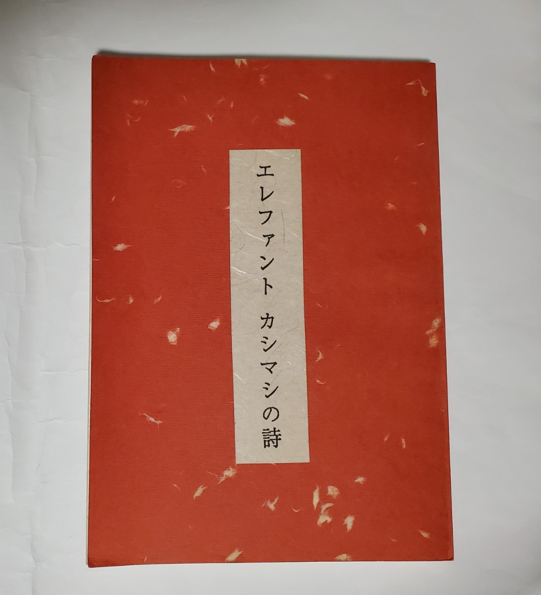 お値下げ中 希少 エレファントカシマシの詩
