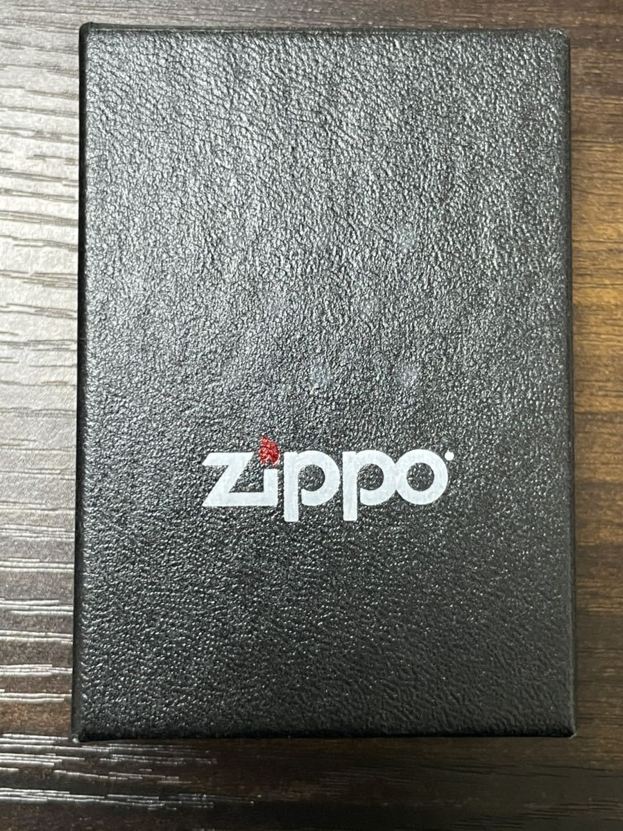 zippo NATURAL AMERICAN SPIRIT ARMOR 限定品 アーマー 2013年製 3面革巻き アメリカンスピリット シリアルナンバー 希少番号 NO.123