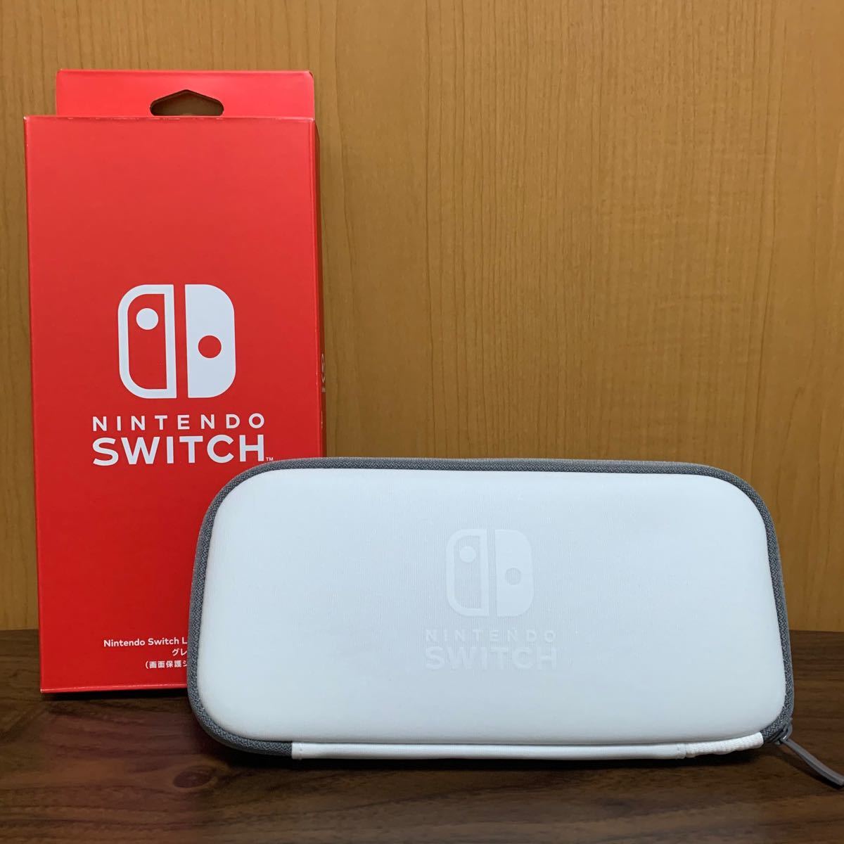 Paypayフリマ ニンテンドー スイッチ Switch Lite 純正 キャリングケース グレー