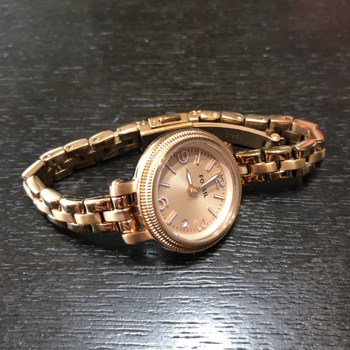 FOSSIL フォッシル　レディース腕時計　ピンクゴールド