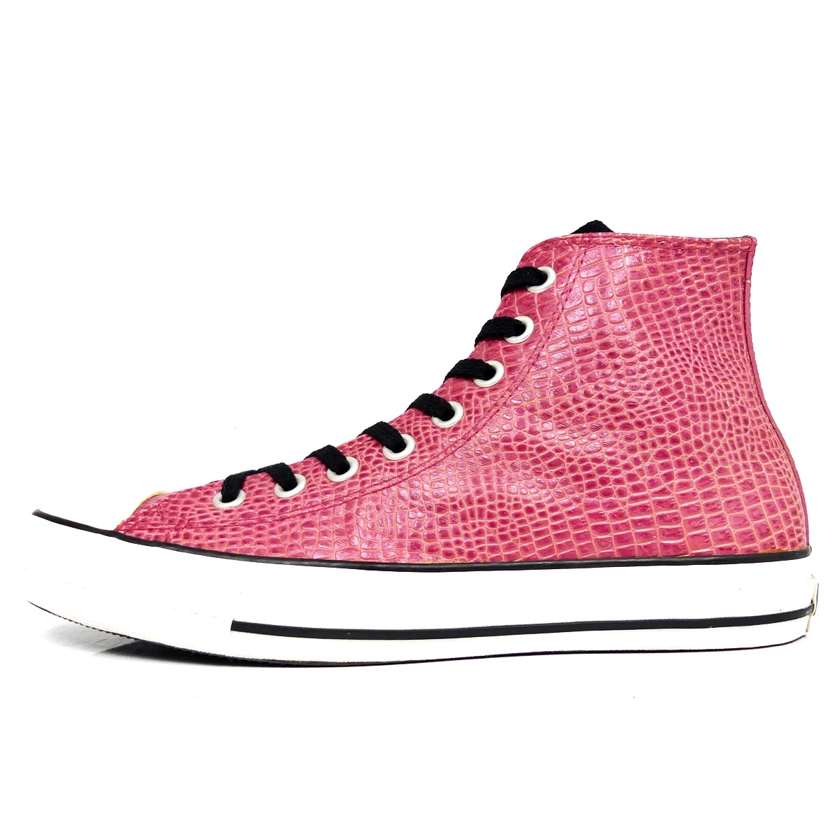 即決 CONVERSE 26 5cm レザーハイカットスニーカー コンバース 即決 CONVERSE 26 5cm レザーハイカットスニーカー コンバース
