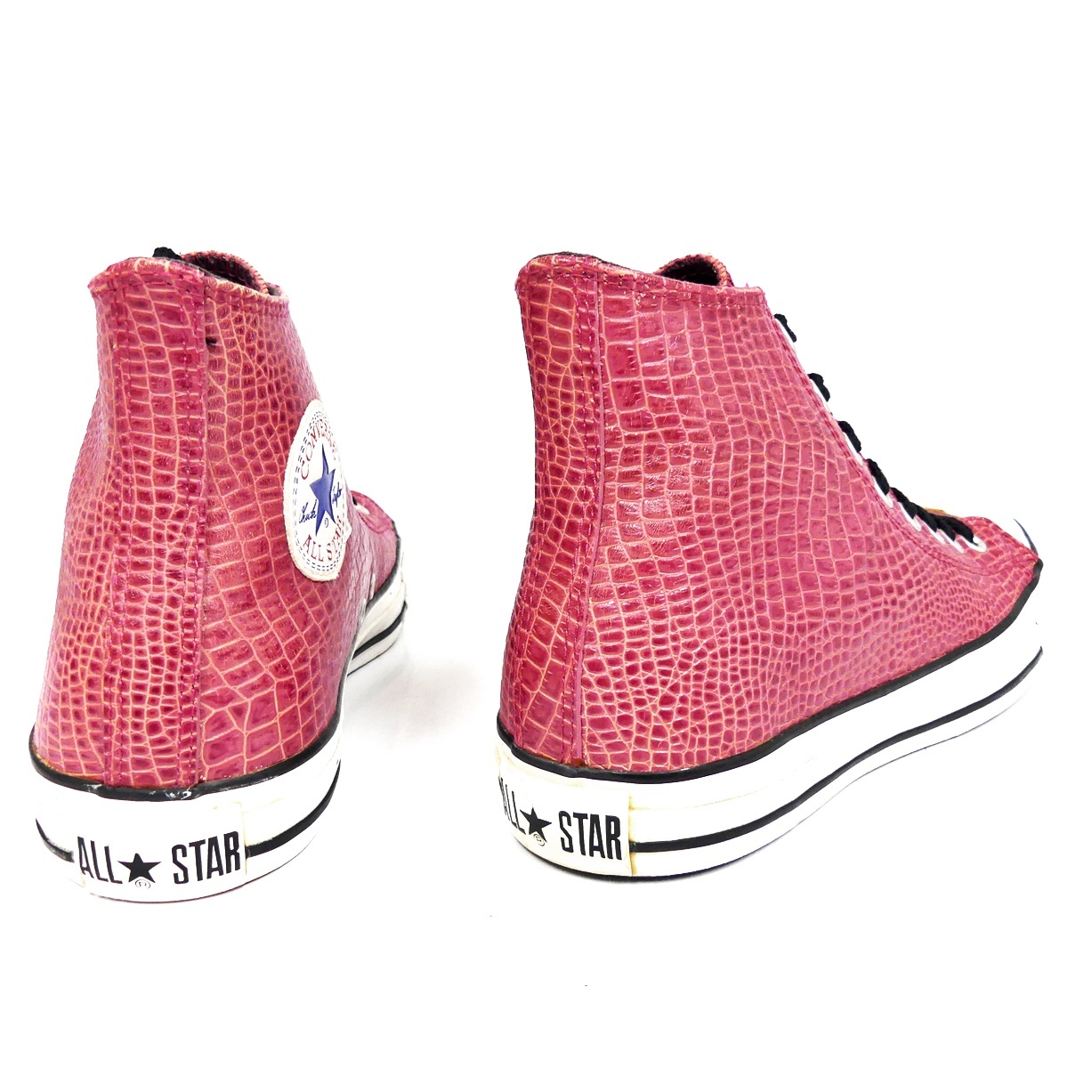 即決 CONVERSE 26 5cm レザーハイカットスニーカー コンバース 即決 CONVERSE 26 5cm レザーハイカットスニーカー コンバース