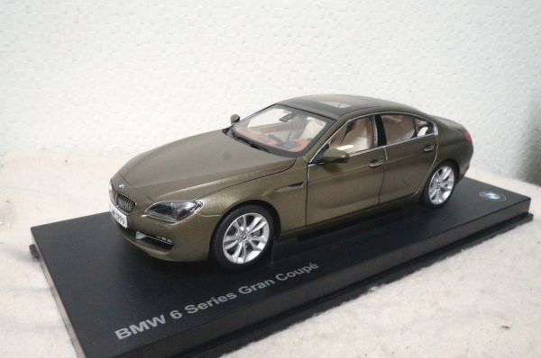 BMW 6シリーズ グランクーペ 1/18 ミニカー_画像1