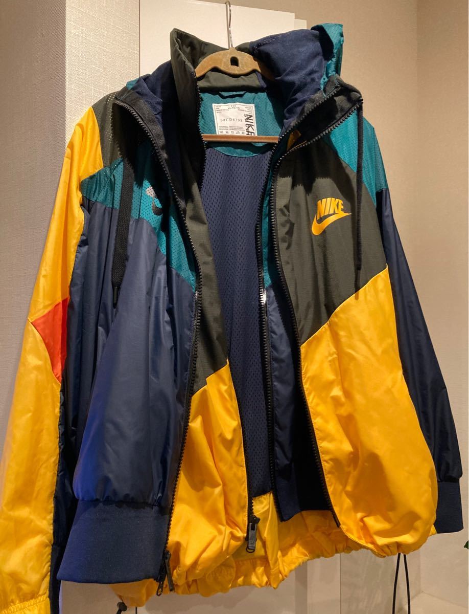SACAI NIKE コラボ トラックジャケット ナイロンジャケット XL SACAI NIKE コラボ トラックジャケット ナイロンジャケット XL