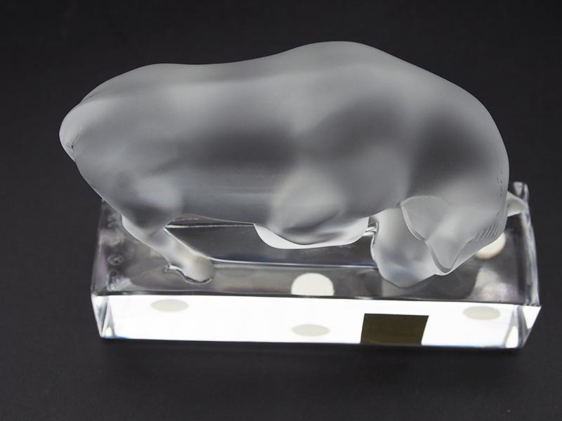ラリック LALIQUE TAUREAU おうし座 牛 ペーパーウェイト ラリック LALIQUE TAUREAU おうし座 牛 ペーパーウェイト