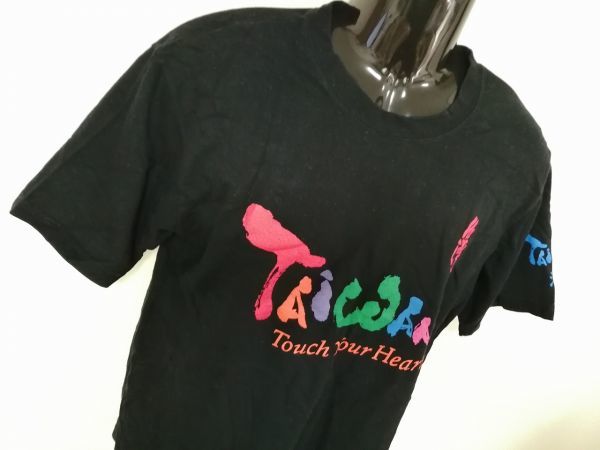kkyj4994 ■ TAIWAN 台湾 ■ Tシャツ カットソー トップス 黒 L_画像5